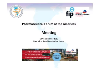 Meeting 13 th September 2017 Room 2   Seoul Convention Center  Executive Committee  President: