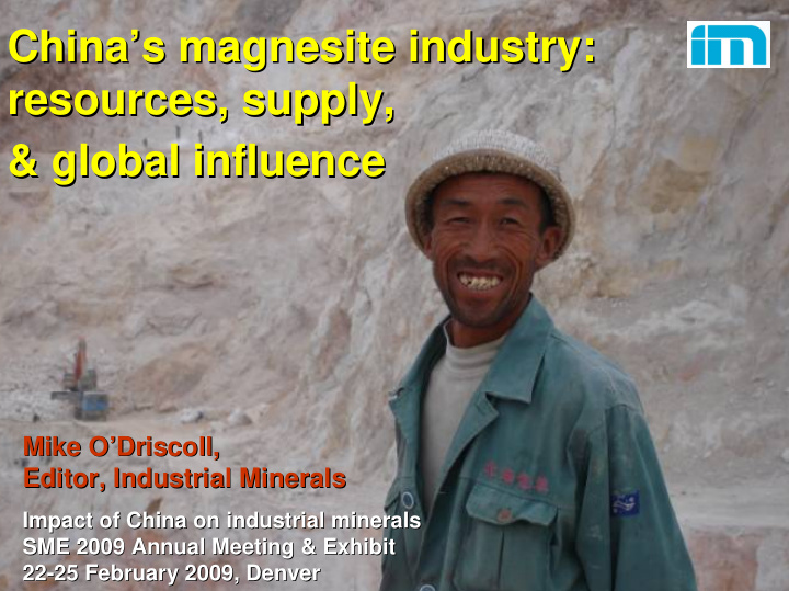 china s magnesite industry s magnesite industry china