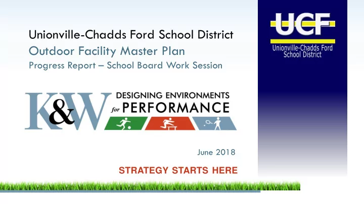 unionville chadds ford school district outdoor facility