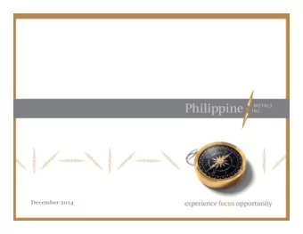 Forward Looking Statements  Certain statements contained