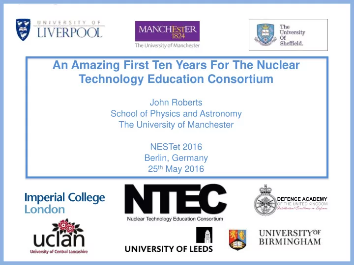 technology education consortium