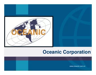 Oceanic Corporation  www.oceanic.com.vn    Official name:  Socialist Republic of Vietnam