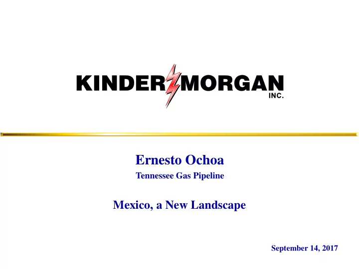 ernesto ochoa