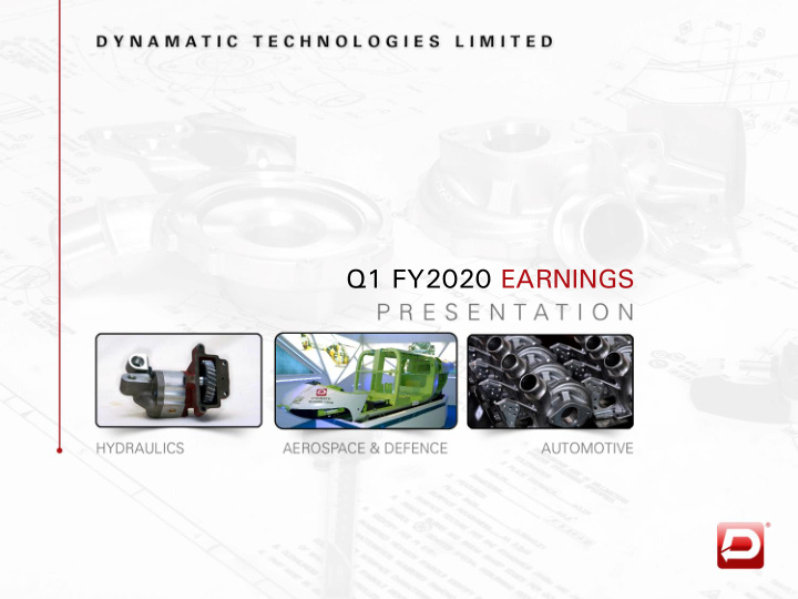q1 fy2020 earnings q1 fy2020 performance highlights