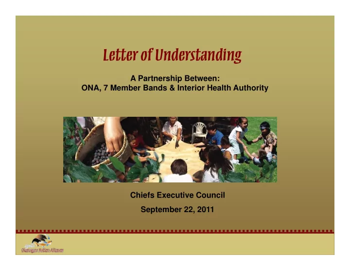 l tt letter of understanding fu d t di