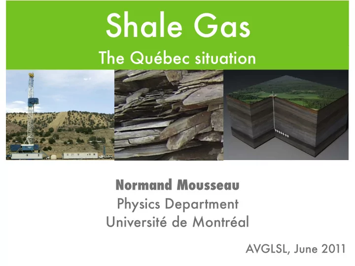 shale gas