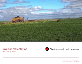 Westmoreland Coal Company