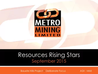 C ORPORATE S NAPSHOT  Shareholders  MMI Share Price (A$)  NetWealth  Investments  DADI  5%  17%