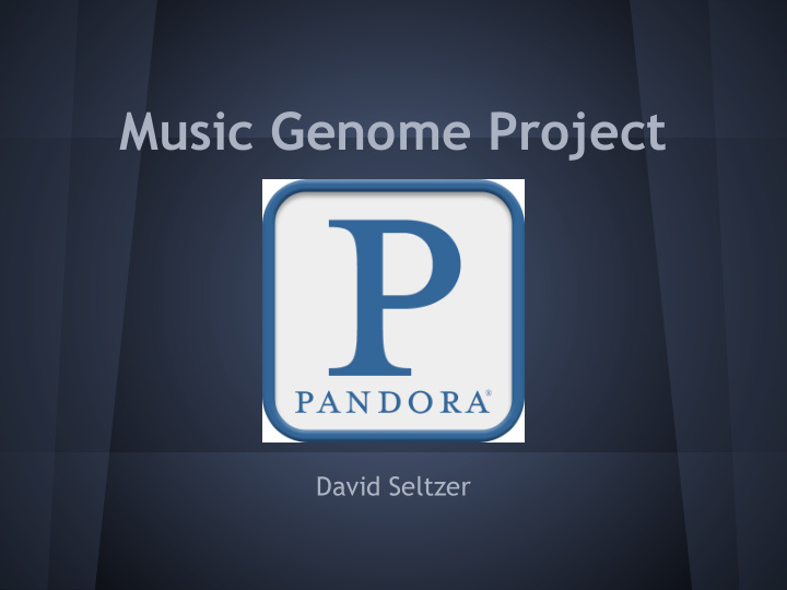music genome project