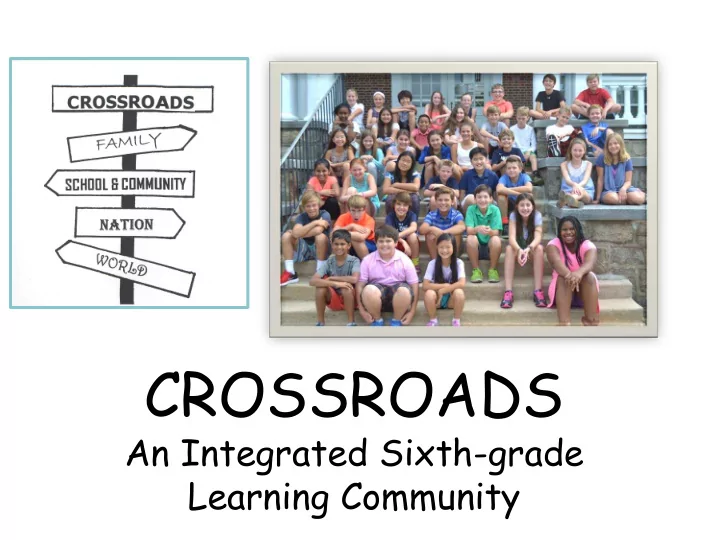crossroads