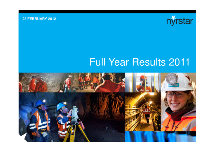 full year results 2011
