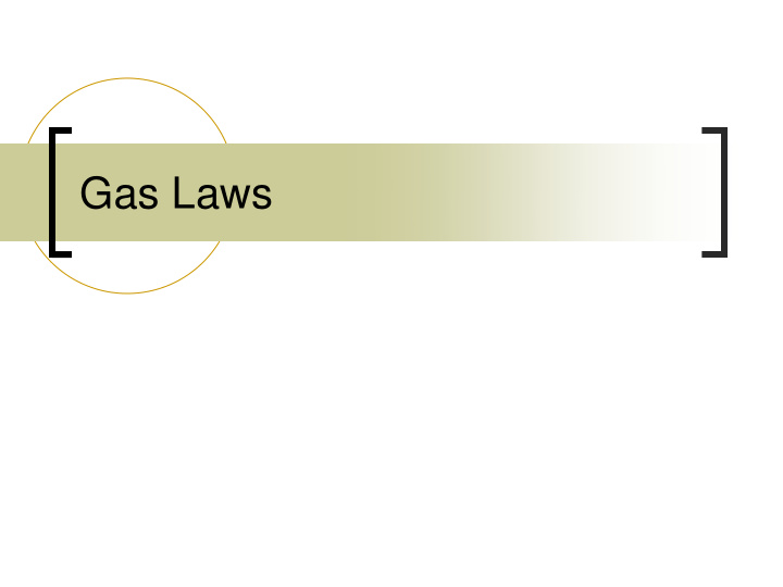 gas laws microscopic picture