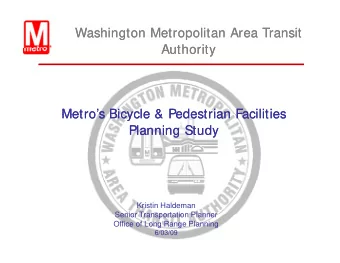 Washington Metropolitan Area Transit  Washington Metropolitan Area Transit  Authority  Authority
