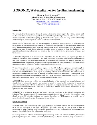 The part in yellow and blue of the photo represent the same plot homogeneous in terms of