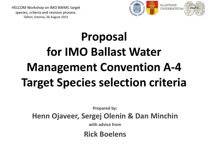 proposal