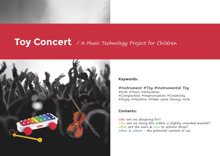 toy concert
