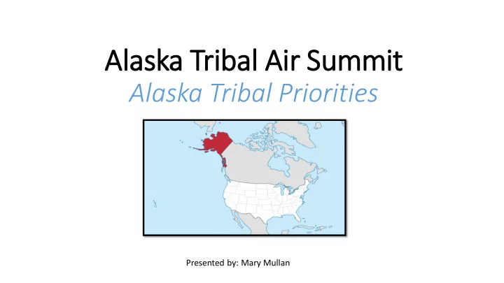 al alaska tri ribal ai air summit