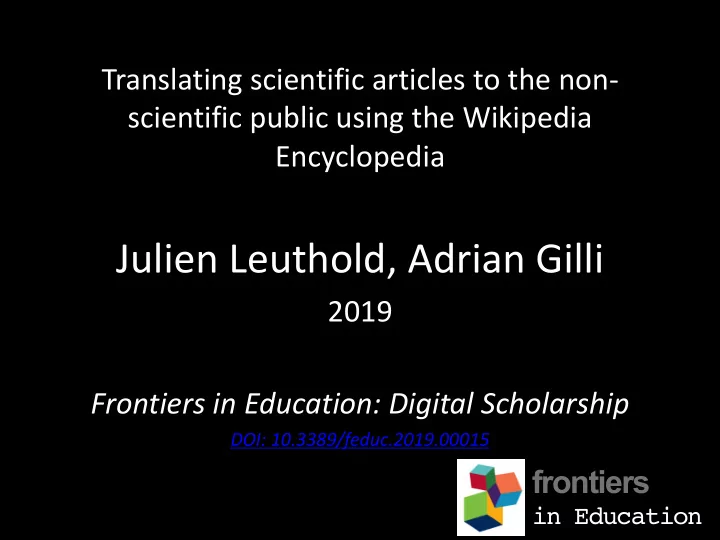 julien leuthold adrian gilli