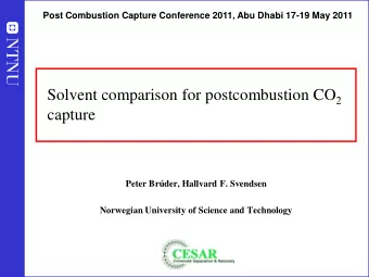 capture  Peter Brder, Hallvard F. Svendsen  Norwegian University of Science and Technology Basic