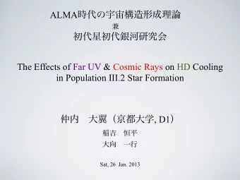 ALMA   The Effects of Far UV