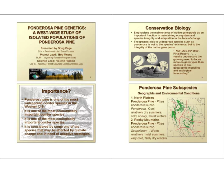 4 5 notes modern forestry research identifies four