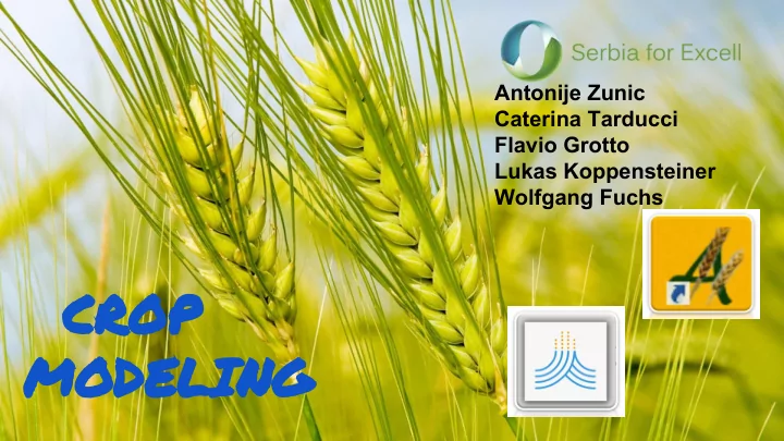 crop modeling problem solving challenge