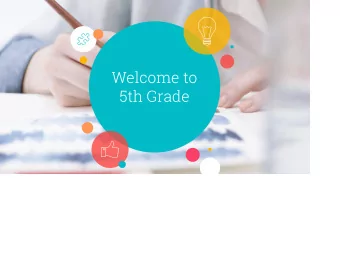 Welcome to  5th Grade  Chromebooks    The Details