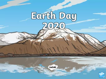 Aims  To understand what Earth Day is.  To understand how we can take action to support Earth