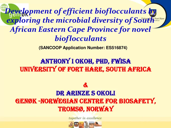 exploring the microbial diversity of south