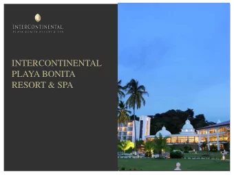 INTERCONTINENTAL  PLAYA BONITA  RESORT &amp; SPA  The InterContinental Playa Bonita Resort &amp;