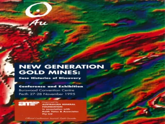 1995 CONFERENCE PROGRAM  YILGARN STAR  Doug Dunnet  Orion Resources NL Discovered: 1990 Production: