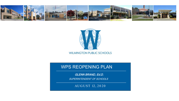 wps reopening plan