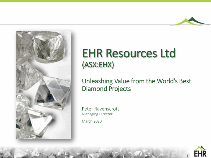 ehr hr r resou ources es ltd