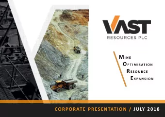 DISCLAIMER  These materials do not constitute or form any part of any offer or invitation to sell