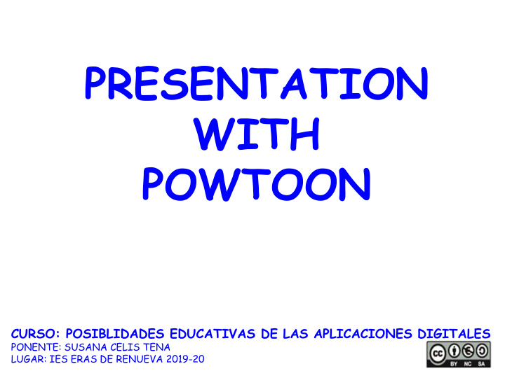 presentation with