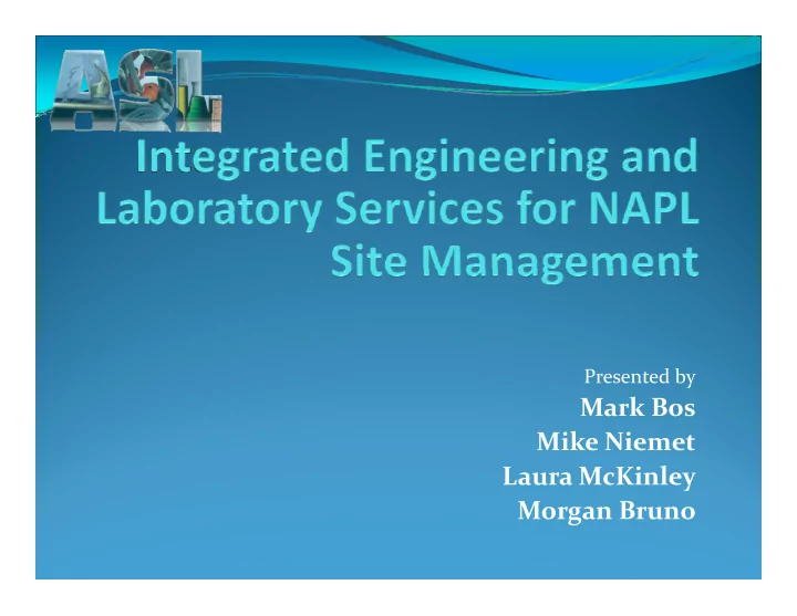 mark bos mike niemet laura mckinley m morgan bruno b the