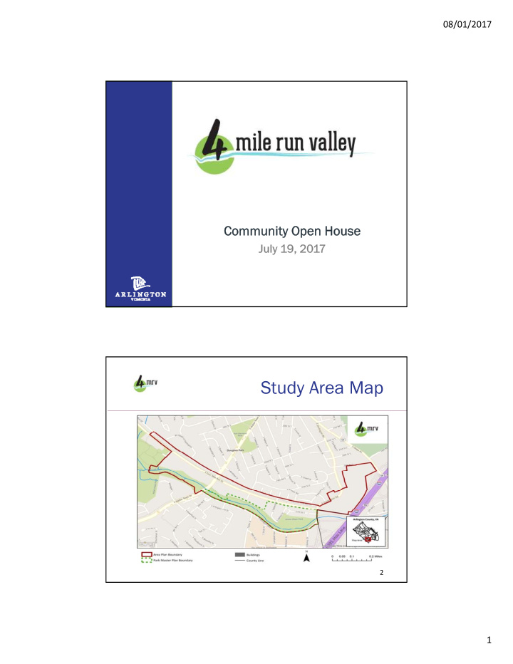 study area map