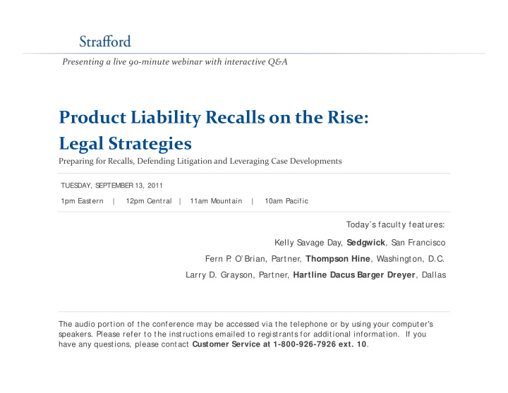 product liability recalls on the rise product liability