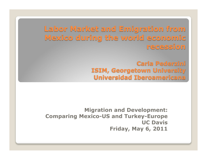 migration and development comparing mexico us and turkey