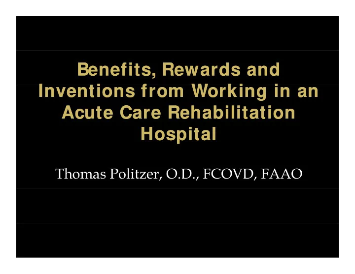 benefits rewards and benefits rewards and i i inventions