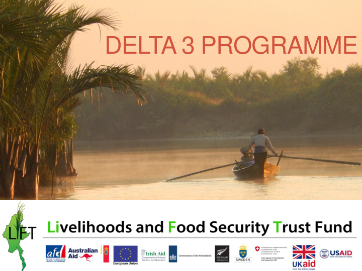 delta 3 programme content