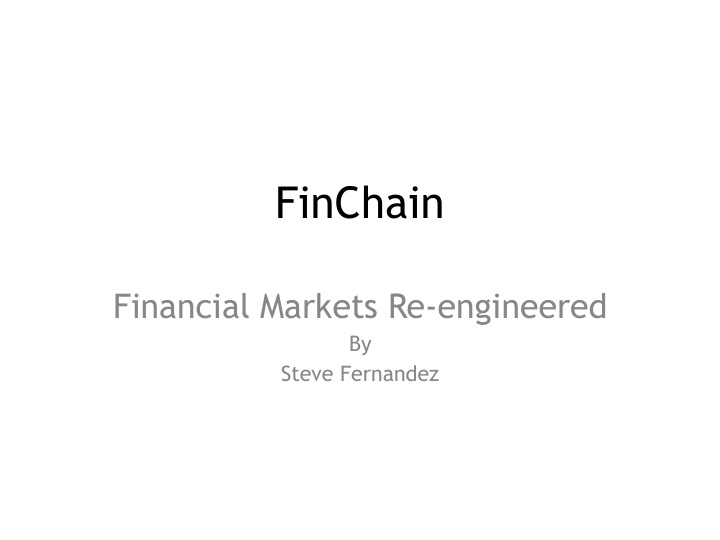 finchain