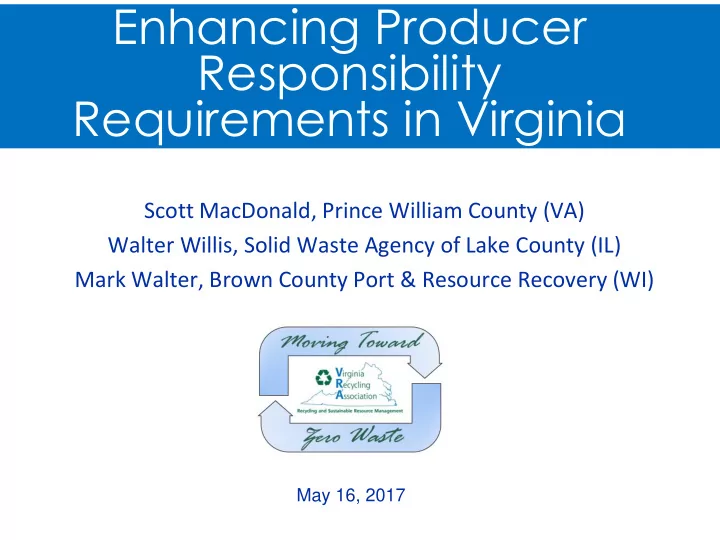 enhancing producer