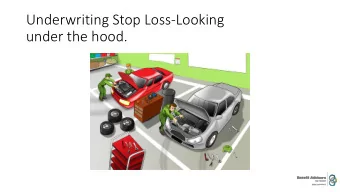 Underwriting Stop Loss-Looking  under the hood.  Who is Pat Campola and whats his  experience to