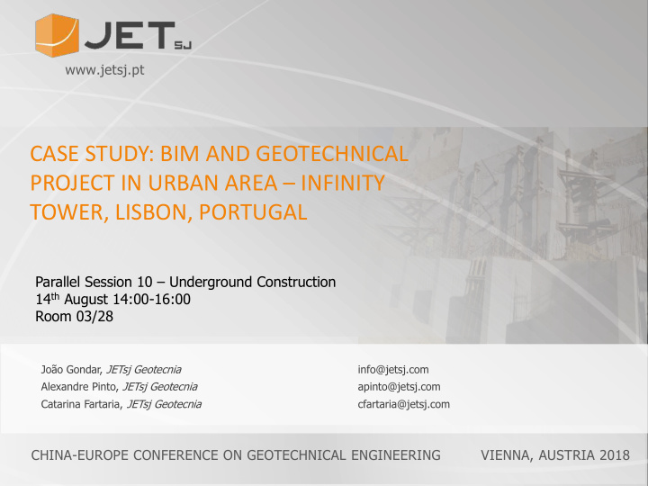 case study bim and geotechnical project in urban area