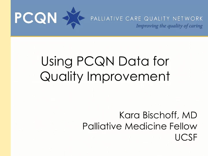 quality improvement