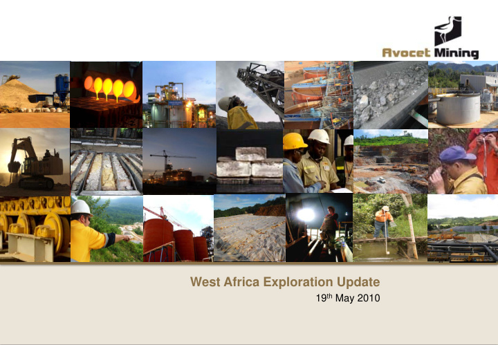 west africa exploration update
