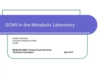 Fundamentals of chromatography  Fundamentals: lab technique for the  separation of a mixture of