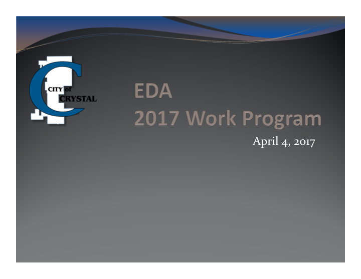 april 4 2017 five ongoing programs