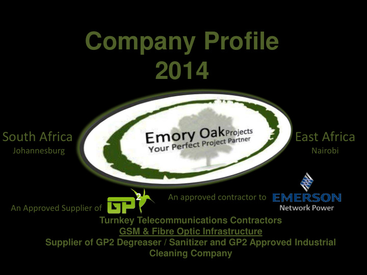 company profile 2014